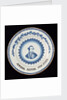 English delftware plate by unknown