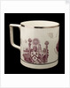 Creamware mug by unknown