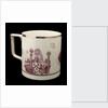 Creamware mug by unknown