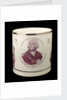 Creamware mug by unknown
