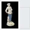 Earthenware figure of a sailor by Ralph Wood
