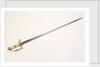 Five-ball hilted dress sword by unknown