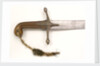Scimitar which belonged to Captain Edward Crofton by unknown