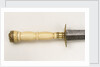 Straight bladed dirk by unknown