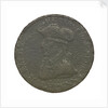 Token depicting Admiral of the Fleet Richard Howe (1726-1799) and the Glorious First of June, 1794; obverse by P. Wyon