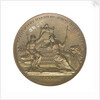 Medal commemorating Vice-Admiral Horatio Nelson (1758-1805); reverse by P. Wyon