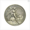 Medal commemorating Vice-Admiral Horatio Nelson (1758-1805); reverse by Thomas Webb