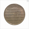 Portsmouth halfpenny token commemorating John Jervis, Earl St Vincent (1735-1823) and the battle of Cape St Vincent, 1797; reverse by T. Wyon