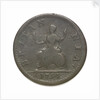 Halfpenny; reverse by Unknown