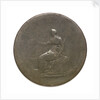 Halfpenny; reverse by unknown