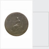 Halfpenny; reverse by unknown