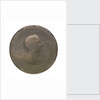 Halfpenny; obverse by unknown