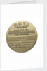 Commemorative medal of the National Science Teachers Association For Service; reverse by unknown