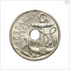 50 centimos coin; obverse by unknown