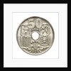 50 centimos coin; reverse by unknown