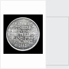 Medal commemorating R. L. Stevenson's novel 'Treasure Island'; reverse by unknown