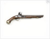 Flintlock pistol by unknown