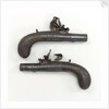 Flintlock pistols by T. Goldworthy