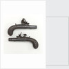 Flintlock pistols by T. Goldworthy