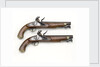 Flintlock pistols by E. & W. Bond