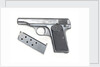 Automatic pistol owned by Admiral of the Fleet, the Viscount Jellicoe 1859-1935 by Fabrique Nationale d'Armes de Guerre SA