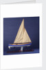Full hull model, whaler, starboard broadside by unknown