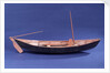 Full hull model, Bridgwater flatner, starboard broadside by Charles Holt