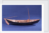 Full hull model, Bridgwater flatner, starboard broadside by Charles Holt