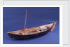 Full hull model, Bridgwater flatner, port by Charles Holt
