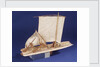 Brazilian raft or Jangada, starboard stern quarter by unknown