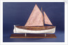 Full hull model representing 'Britannia' and 'Glasgow', starboard broadside by unknown