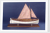 Full hull model representing 'Britannia' and 'Glasgow', starboard broadside by unknown