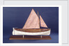 Full hull model representing 'Britannia' and 'Glasgow', starboard broadside by unknown