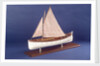 Full hull model representing 'Britannia' and 'Glasgow', port by unknown