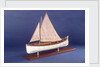 Full hull model representing 'Britannia' and 'Glasgow', port by unknown