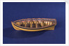 Full hull model of a ship's dinghy (circa 1795) by unknown
