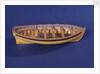 Full hull model of a ship's dinghy (circa 1795) by unknown