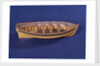 Full hull model of a ship's dinghy (circa 1795) by unknown