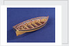 Full hull model of a ship's dinghy (circa 1795) by unknown