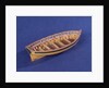 Full hull model of a ship's dinghy (circa 1795) by unknown