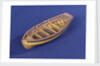 Full hull model of a ship's dinghy (circa 1795) by unknown