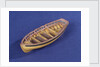 Full hull model of a ship's dinghy (circa 1795) by unknown