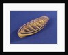 Full hull model of a ship's dinghy (circa 1795) by unknown