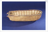 Donegal paddling curragh, starboard broadside by unknown