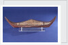 Ethnographic boat model by Nancy Shanawdithit