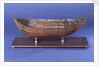 Masula surf boat, starboard broadside by unknown