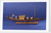 Burmese ceremonial barge, starboard broadside by unknown