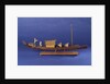 Burmese ceremonial barge, starboard broadside by unknown