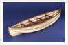 Full hull model, collapsible lifeboat by unknown