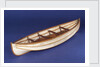 Full hull model, collapsible lifeboat by unknown
